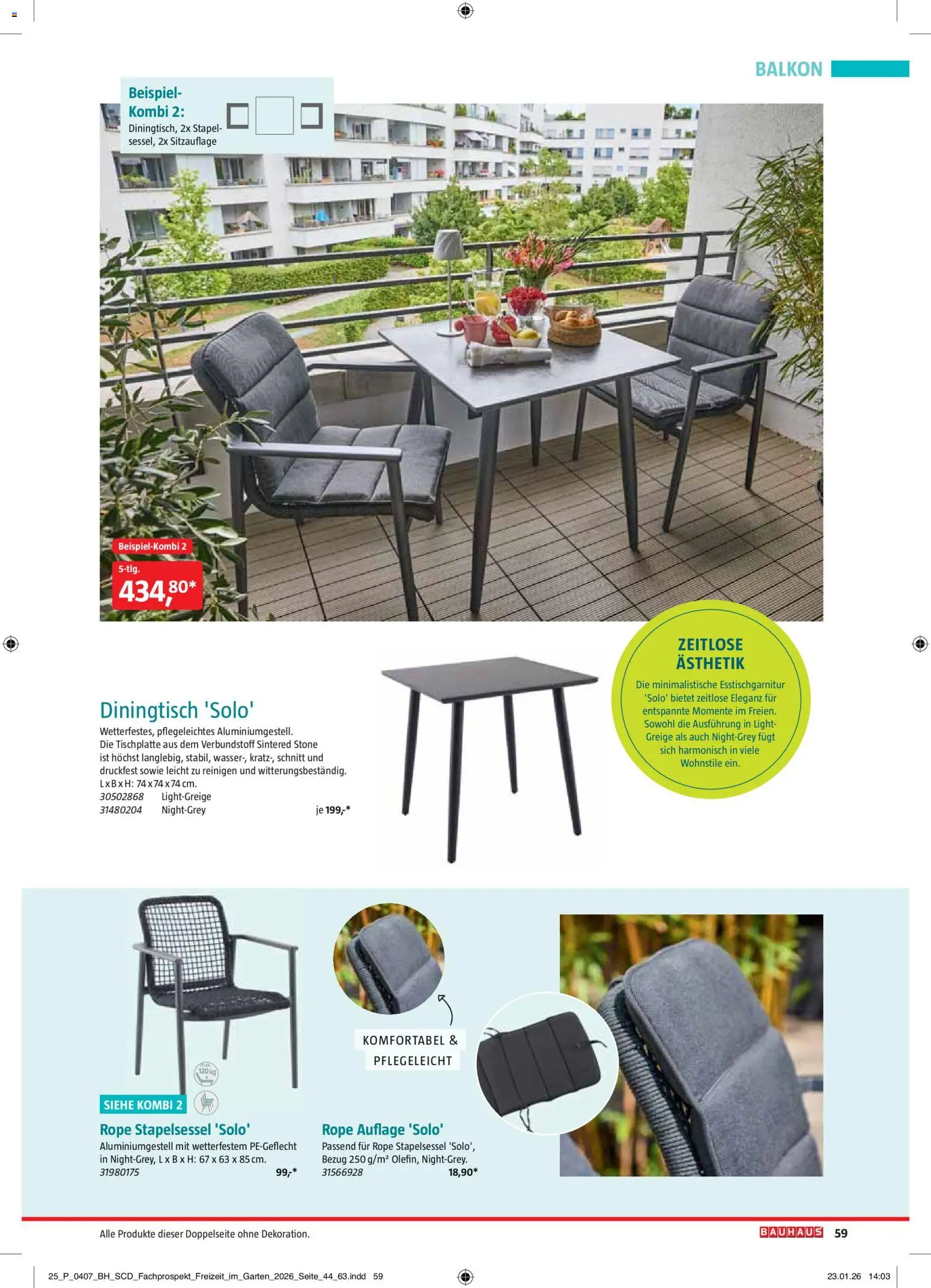 Bauhaus Freizeit im Garten gültig ab 01.05.2026 | Seite: 59
