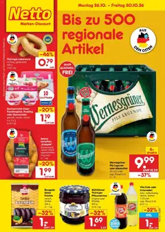 Netto Marken-Discount Prospekt Augustusburg ab 26.10.2026 gültig
