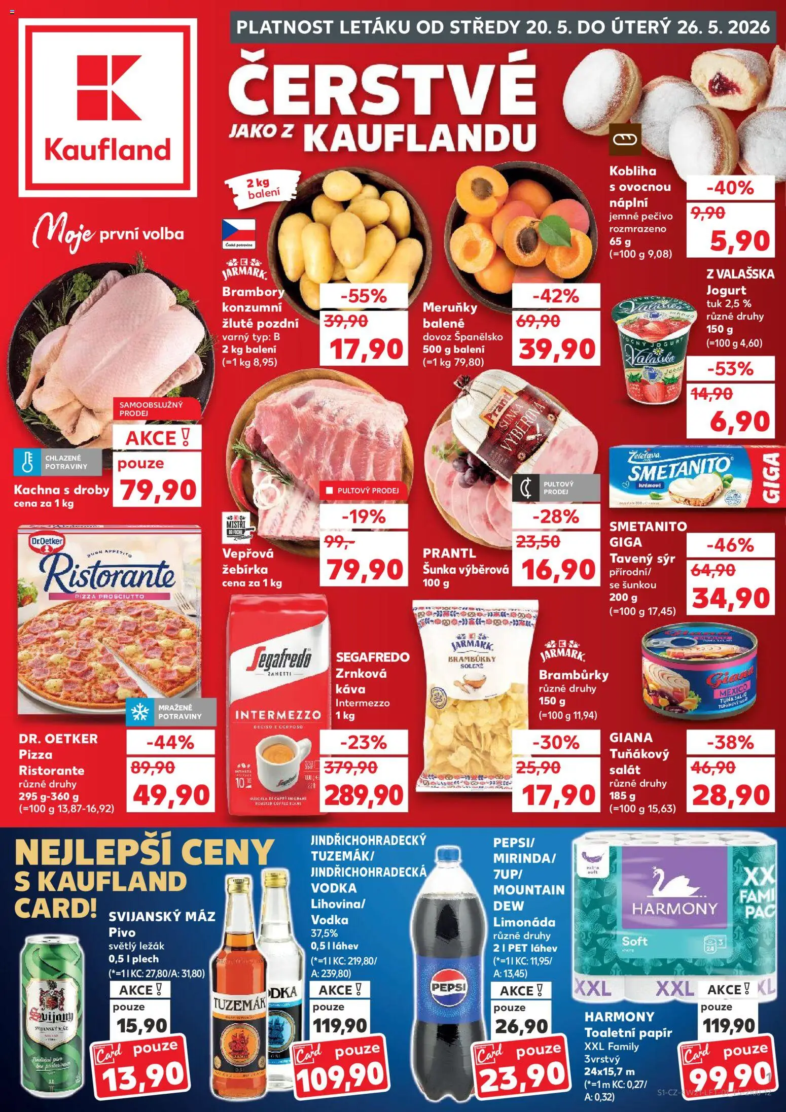 Kaufland leták - Liberec od 20.05.2026 | Strana: 1