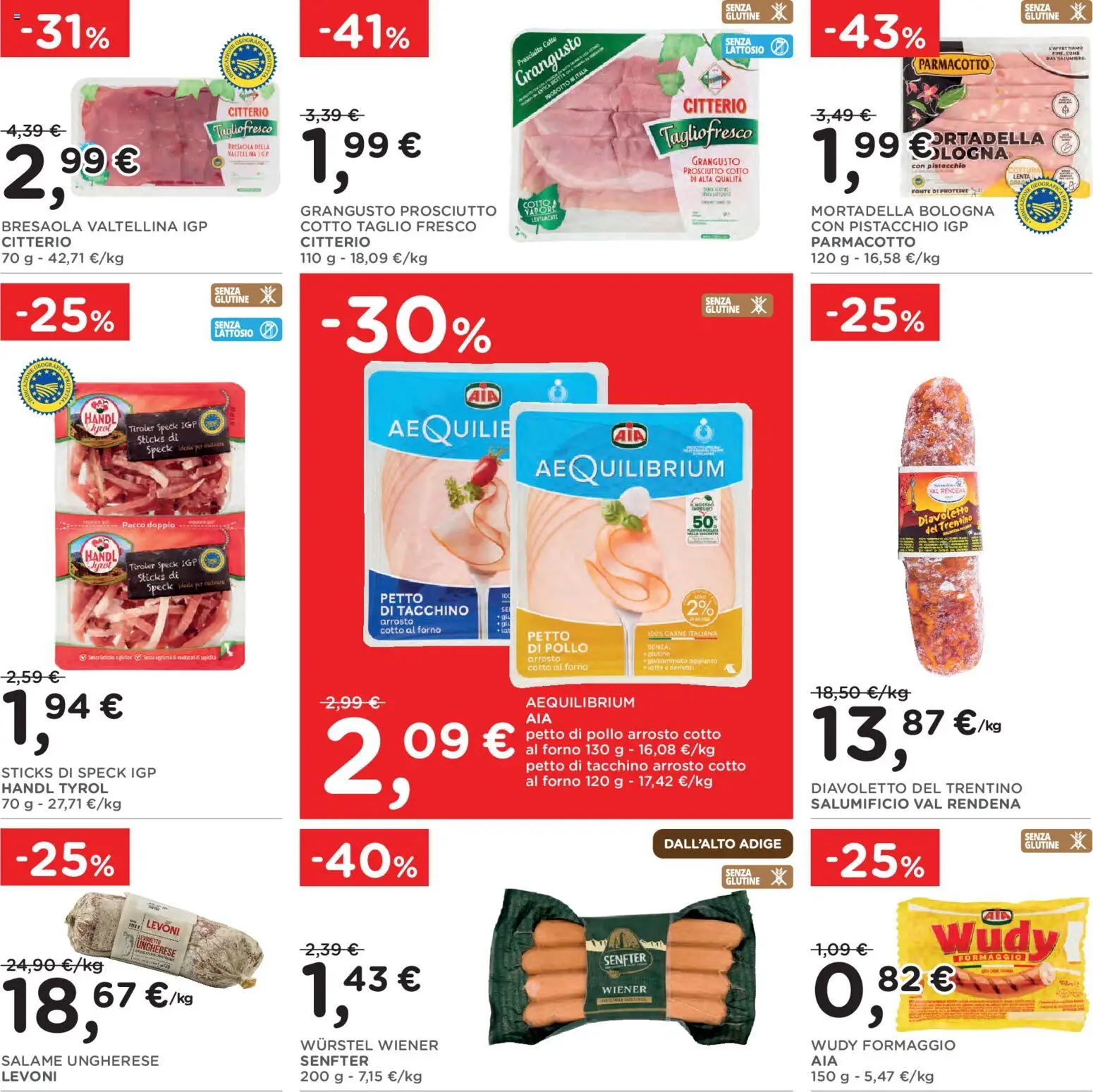 Volantino Poli del 30/09/2026 | Pagina: 13 | Prodotti: Speck, Pollo, Carne, Forno