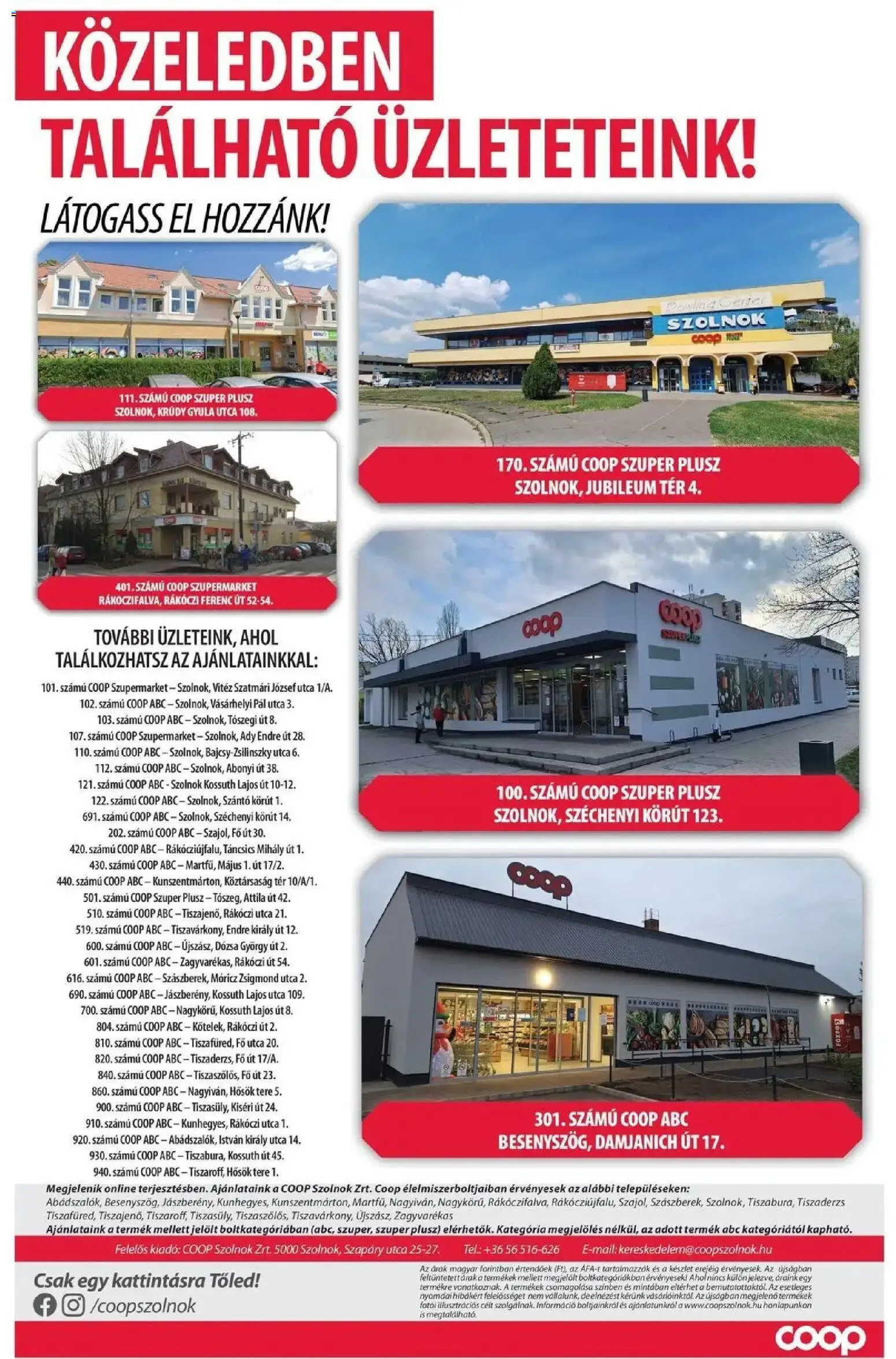 COOP Szolnok akciós újság Szolnok - 2026.10.15. -tól/töl > akció, lapozható szórólap 🛍️ | Oldal: 9