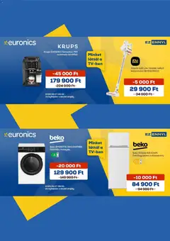 Euronics akciós újság - amely érvényes a következő dátumtól: 2026.08.27.