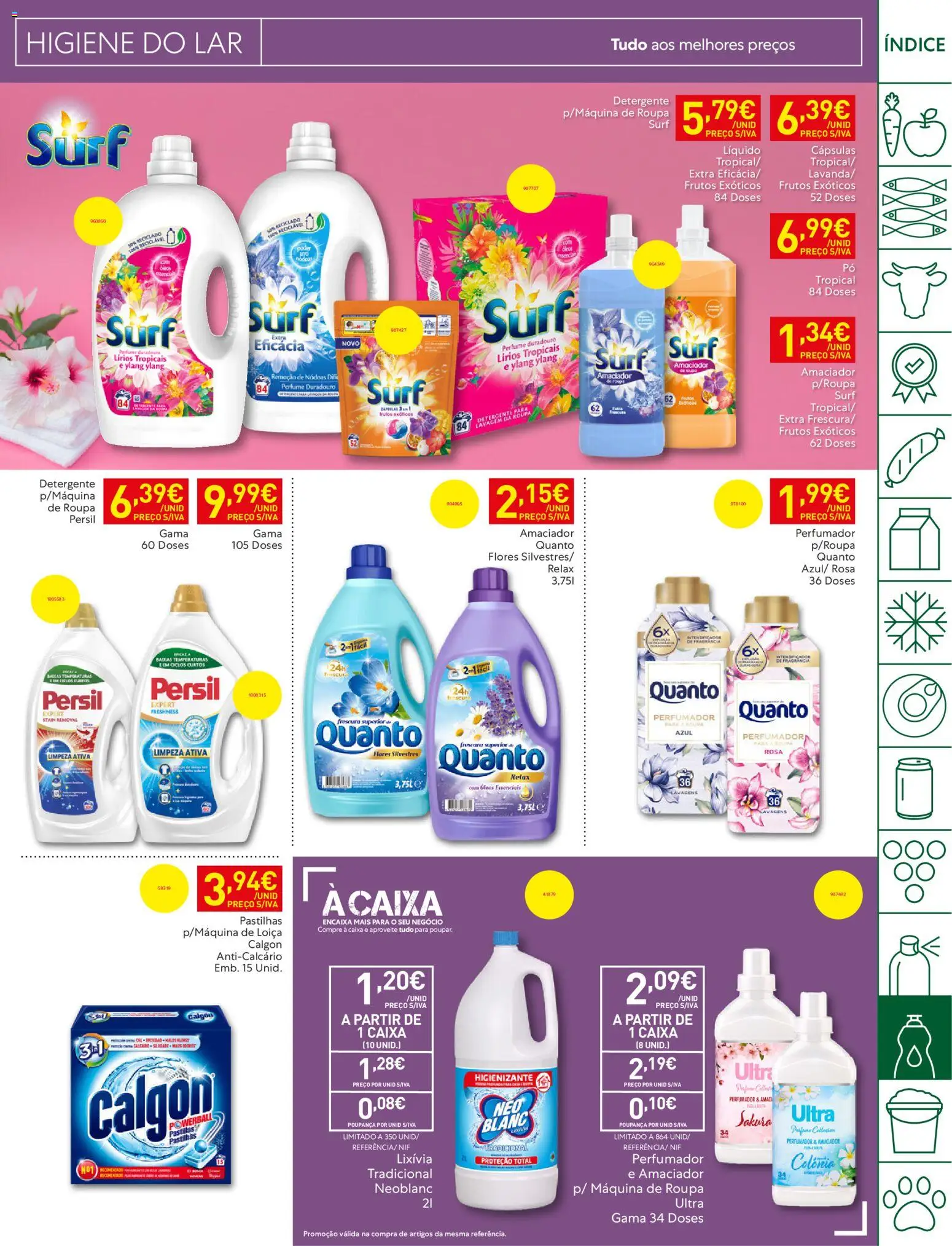 Recheio folheto │ válido de 09.06.2026 | Página: 35 | Produtos: Flores, Detergente, Caixa, Persil