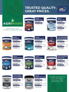 Agrimark specials catalogue – valid from 01/10/2026
