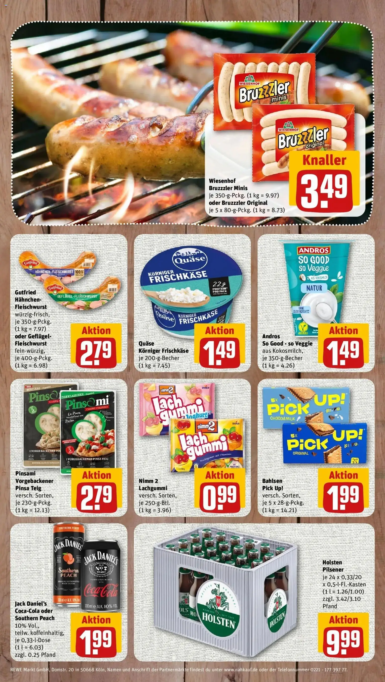 REWE Prospekt ab 21.09.2026 zum Blättern » Angebote | Seite: 8 | Produkte: Coca cola, Cola, Holsten, Frischkase