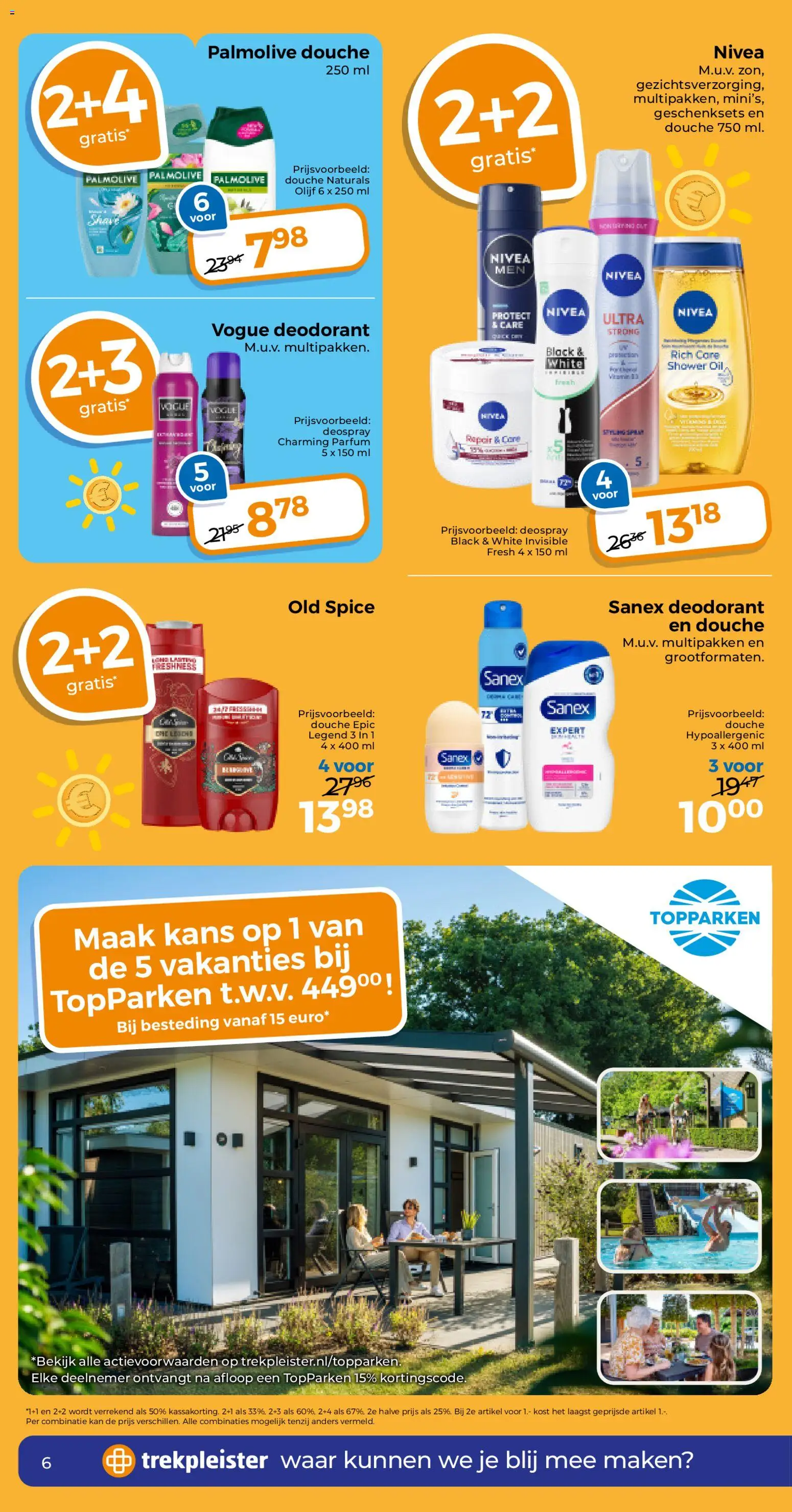 {H1} | Pagina: 6 | Producten: Deodorant, Kan, Douche, Parfum