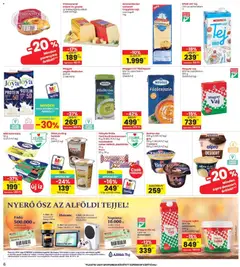 Interspar akciós újság - amely érvényes a következő dátumtól: 2026.10.29. | Oldal: 6 | Termékek: Főzőkrém, Túró rudi, Főzőtejszín, Tej