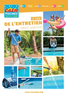 Cash Piscines - Prévisualisation de Cash Piscines Guide de l'entretien valide à partir de 01.03.2024