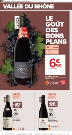 Carrefour contact - Prévisualisation de Carrefour contact La foire aux vins valide à partir de 22/09/2026 | Page: 18