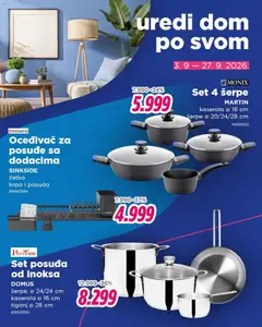 Okov katalog - pregled Okov kataloga - važi od 03.09.2026 | Strana: 4 | Proizvode: Šerpe, Četka, Posuđe, Tiganj