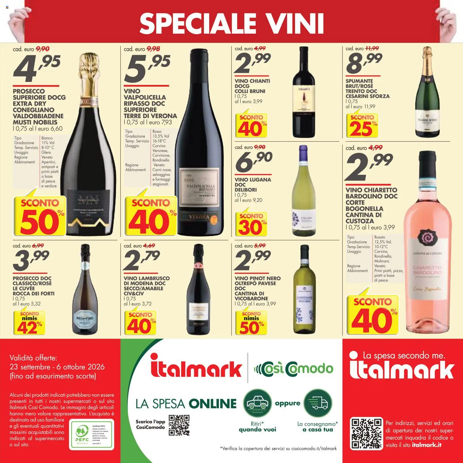 Volantino Italmark del 23/09/2026 | Pagina: 35