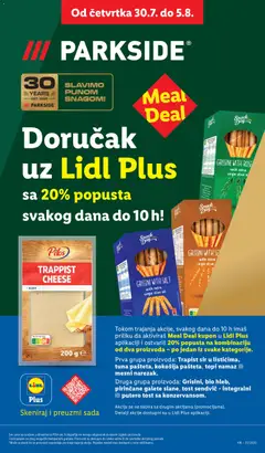 Lidl katalog - pregled Lidl kataloga - važi od 30.07.2026 | Strana: 21