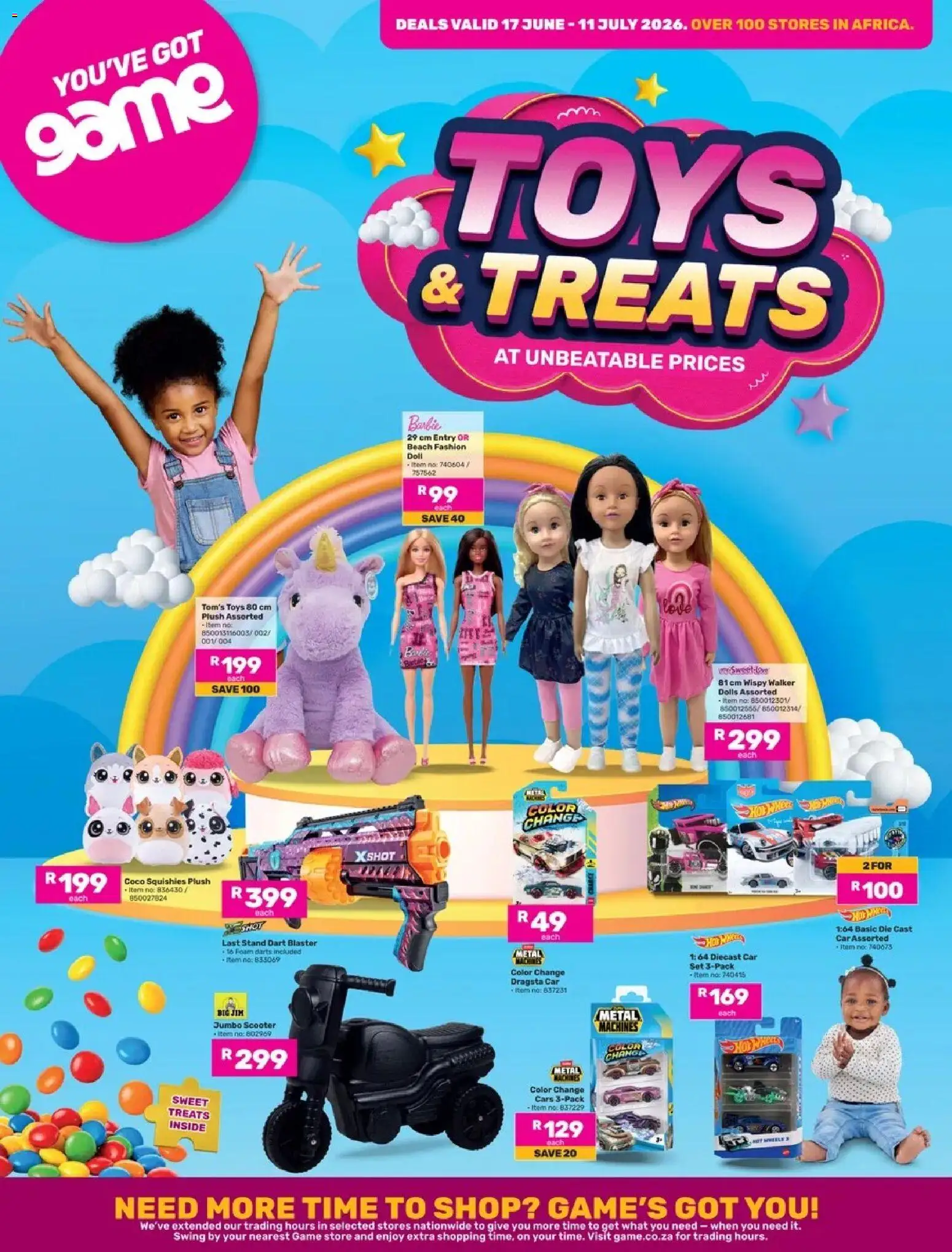 New Game catalogue – valid from 17.06.2026 | Page: 1 | Products: Toys, Foam