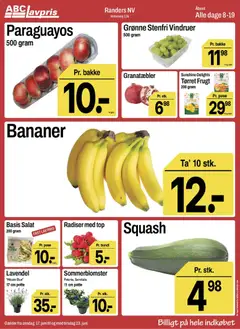 Abc Lavpris - Tilbudsavis uge 25 gyldig fra 17.06.2026 | Side: 2 | Produkter: Mango, Salat, Tørret frugt, Vindruer