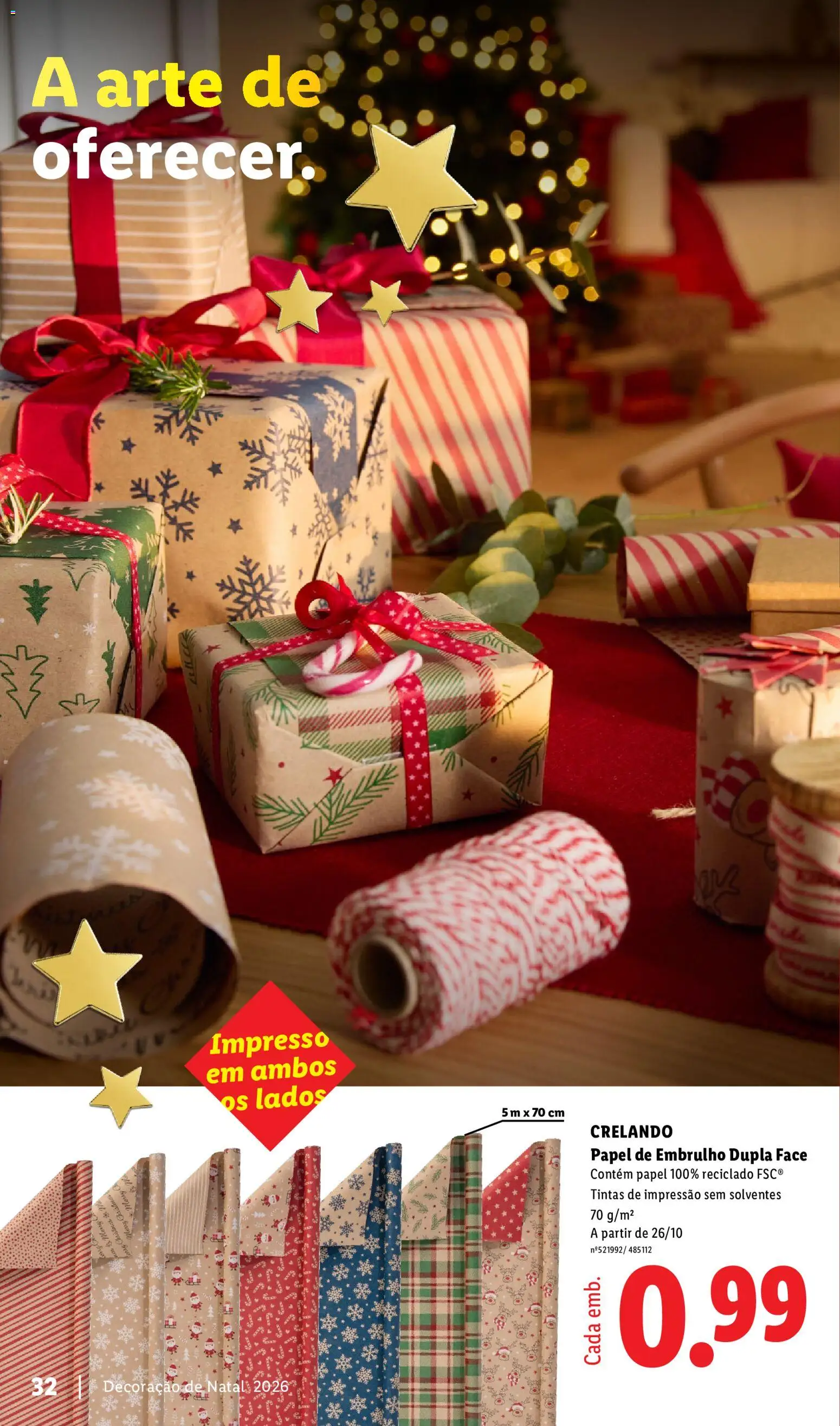 Lidl Folheto Especial Decoração de Natal │ válido de 26/10/2026 | Página: 32