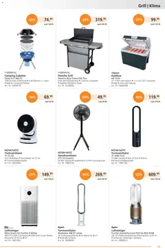 Fust aktionen ab 01.05.2026 gültig | Seite: 15 | Produkte: Turmventilator, TV, Grill, Luftreiniger