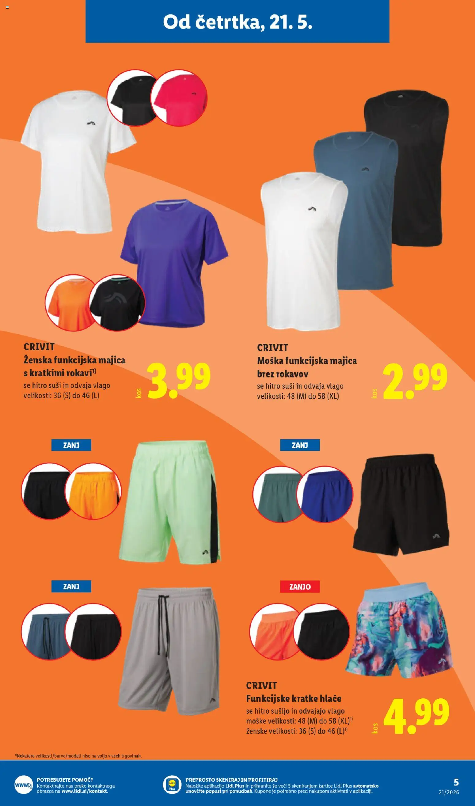 Novi Lidl katalog ponudbe – veljaven od 21.05.2026 | Stran: 5