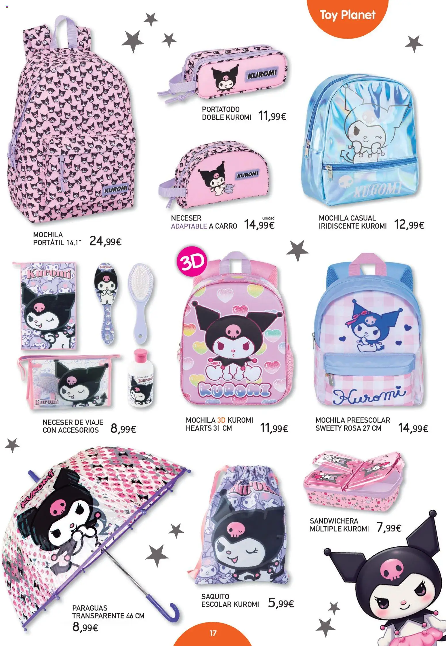 Toy Planet catálogo de Vuelta a Clase │ válido desde el 10/08/2026 | Página: 17 | Productos: Portátil, Mochila, Sandwichera, Neceser