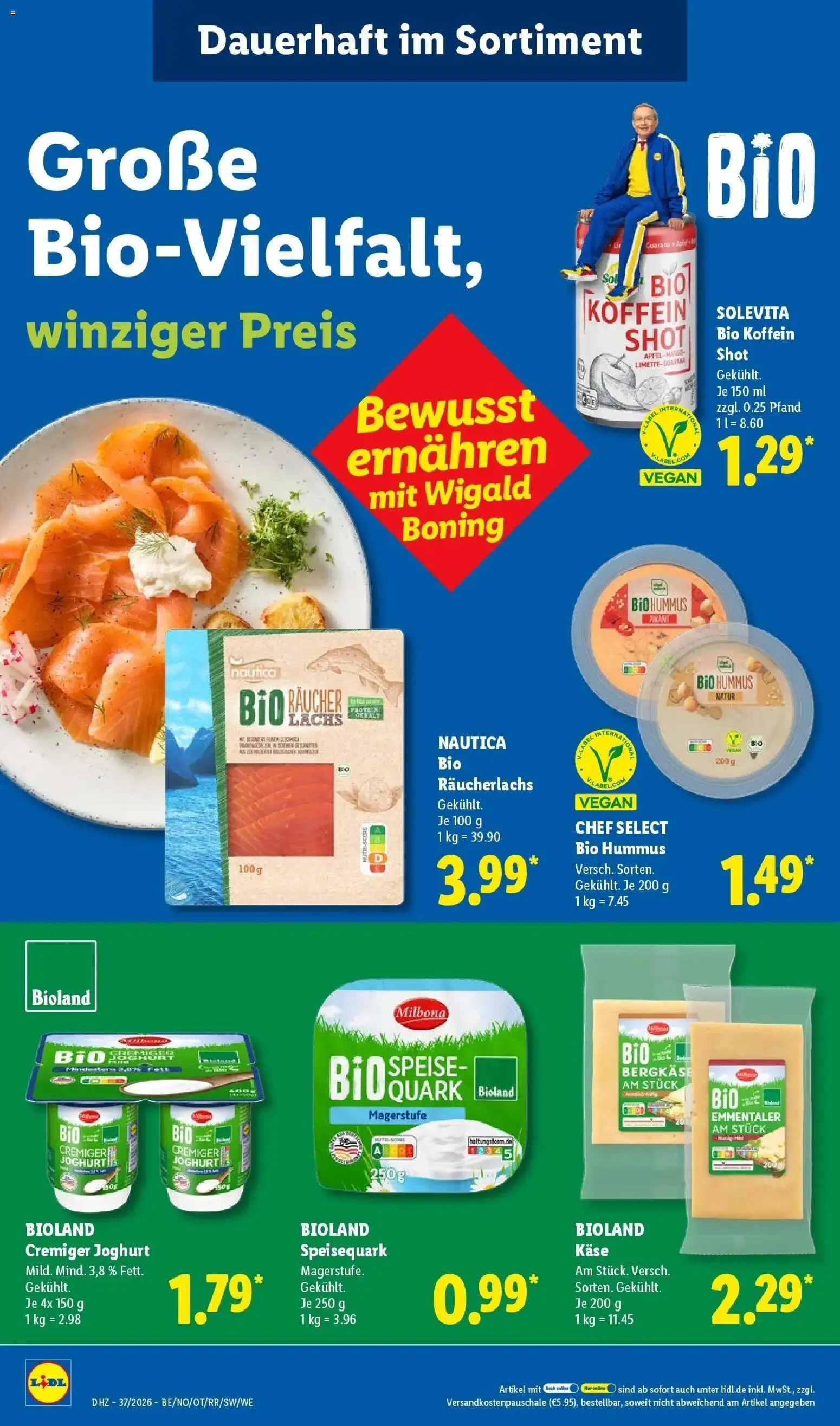 Lidl Prospekt Grimma (ab 07.09.2026) zum Blättern » Angebote | Seite: 22 | Produkte: Energy, Lachs, Räucherlachs, Speisequark