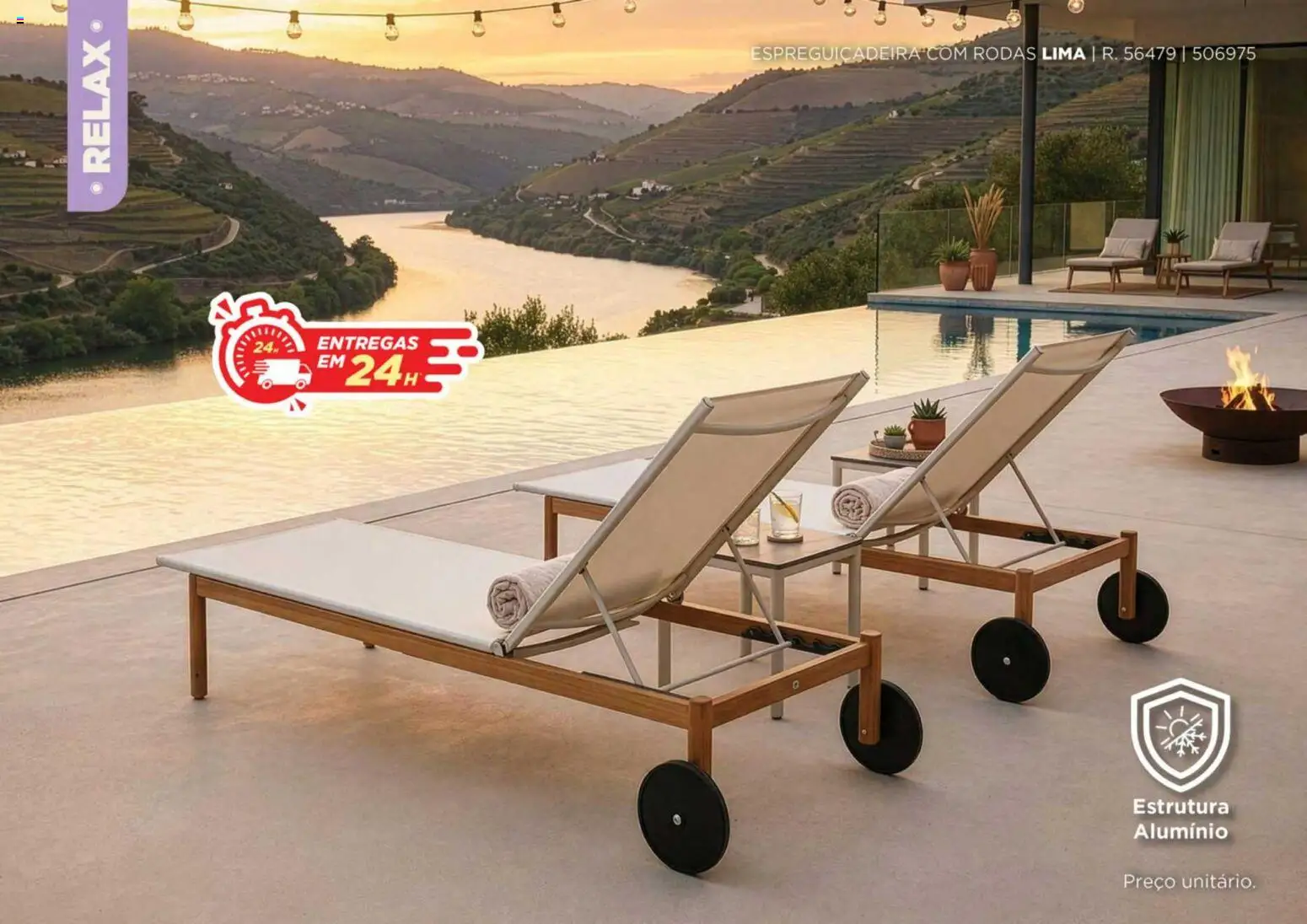 Espaço Casa folheto Ar Livre 2026 │ válido de 07.03.2026 | Página: 188 | Produtos: Espreguiçadeira