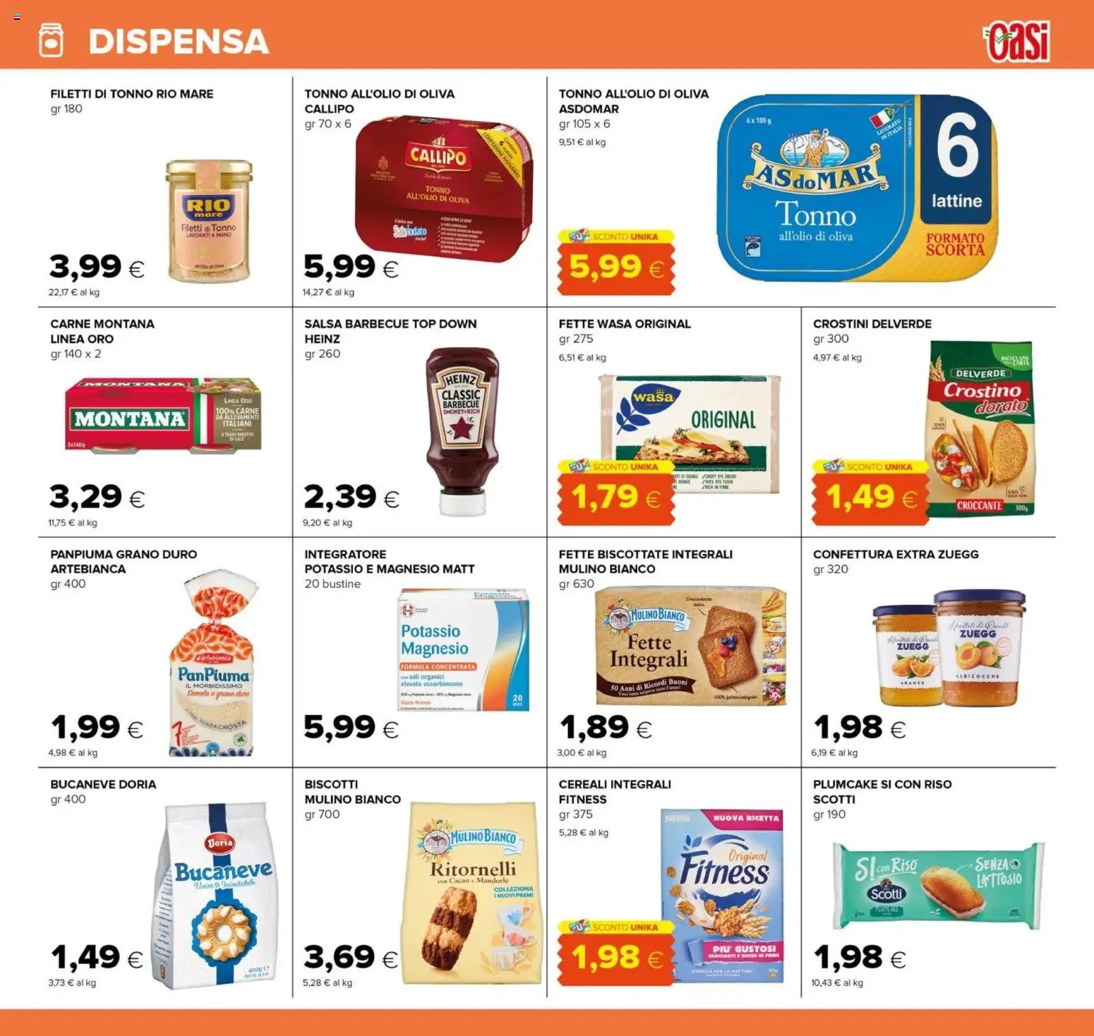 Volantino Oasi del 16/07/2026 | Pagina: 13 | Prodotti: Riso, Barbecue, Mandorle, Albicocche