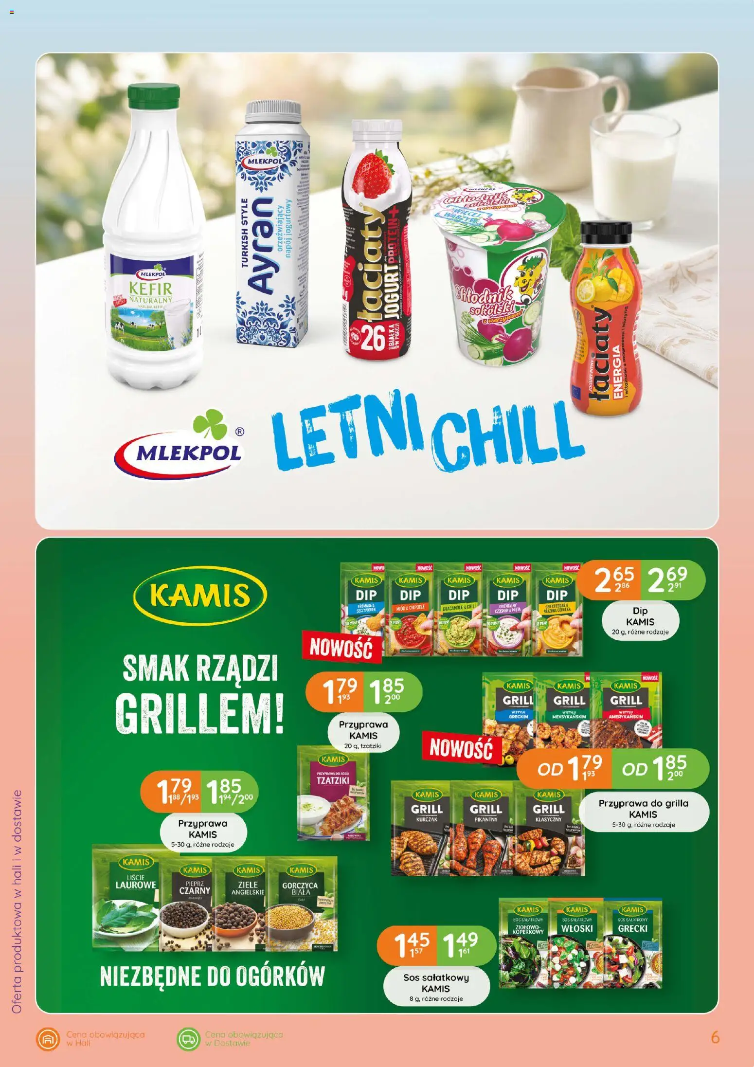 Eurocash gazetka - Letnie Orzeźwienie od 28.05.2026 | Strona: 6 | Produkty: Chili, Gorczyca, Kurczak, Cheddar