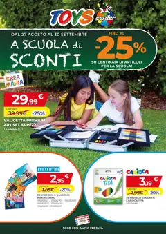 Anteprima del volantino Toys Center volantino valido a partire dal 27/08/2026