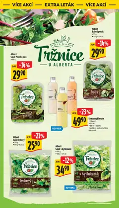 Náhled letáku Dressing Elevate, Dressing Elevate • chlazený • 300 ml • 100 ml = 16,63 Kč • pažitkový, medovo-hořčičný, tisíc ostrovů od 14.10.2026 | Strana: 50