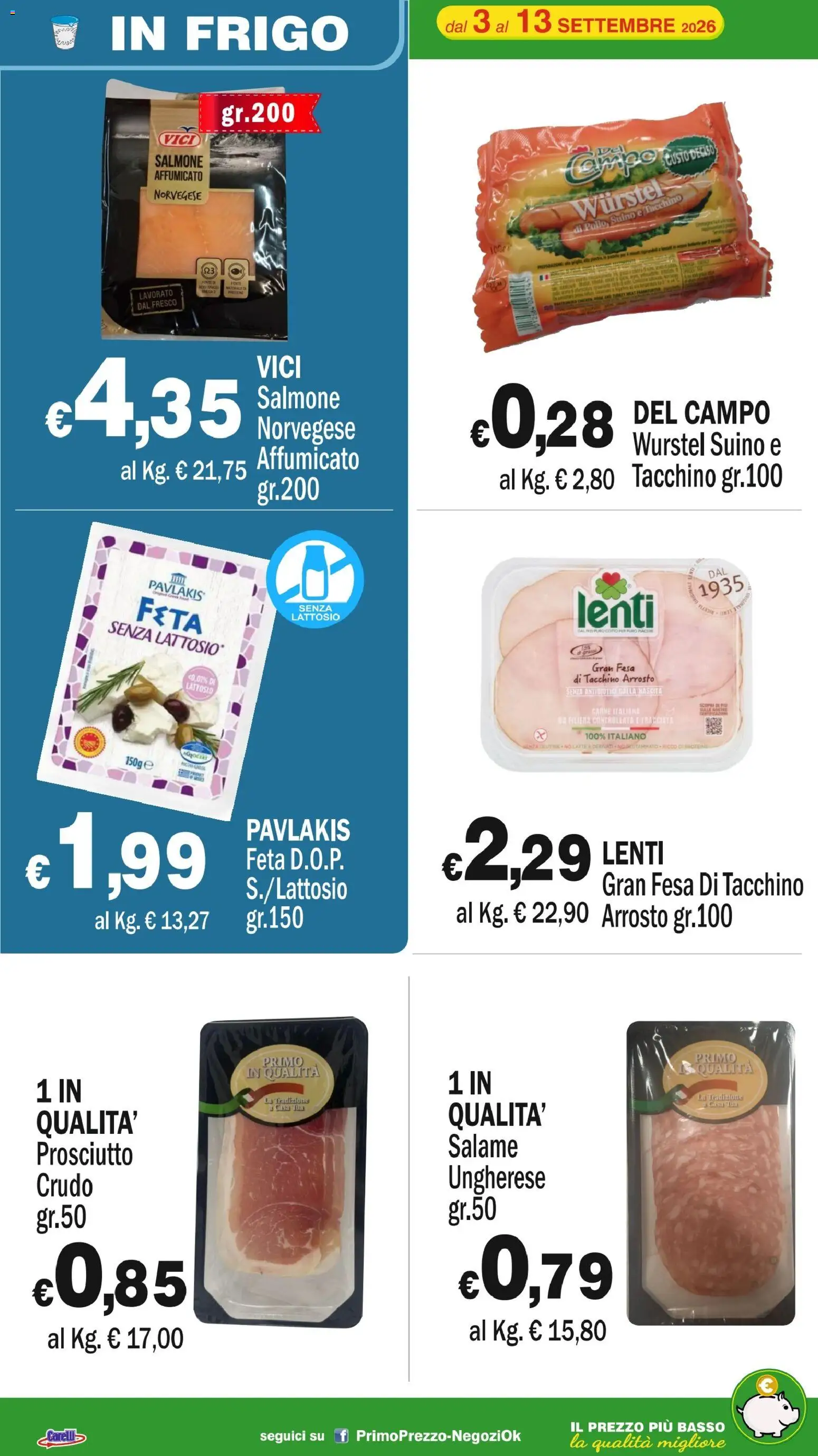 Volantino Primo Prezzo del 03/09/2026 | Pagina: 44