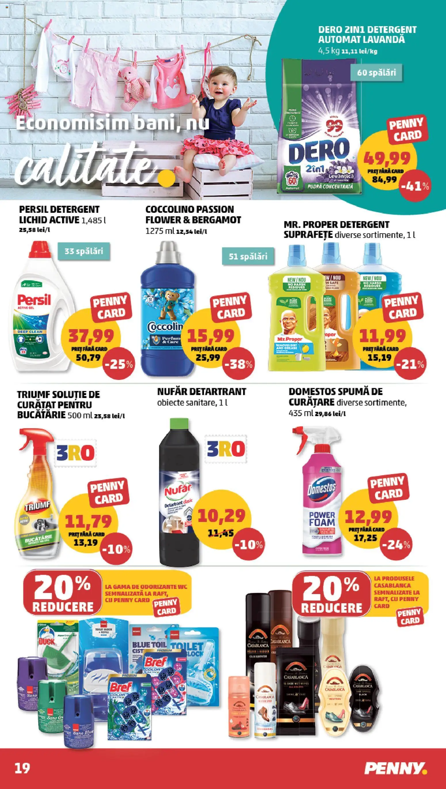 Noul catalog PENNY – valabil de la 15.04.2026 | Pagină: 19 | Produse: Bucătărie, Pudră, Balsam, Balsam de rufe