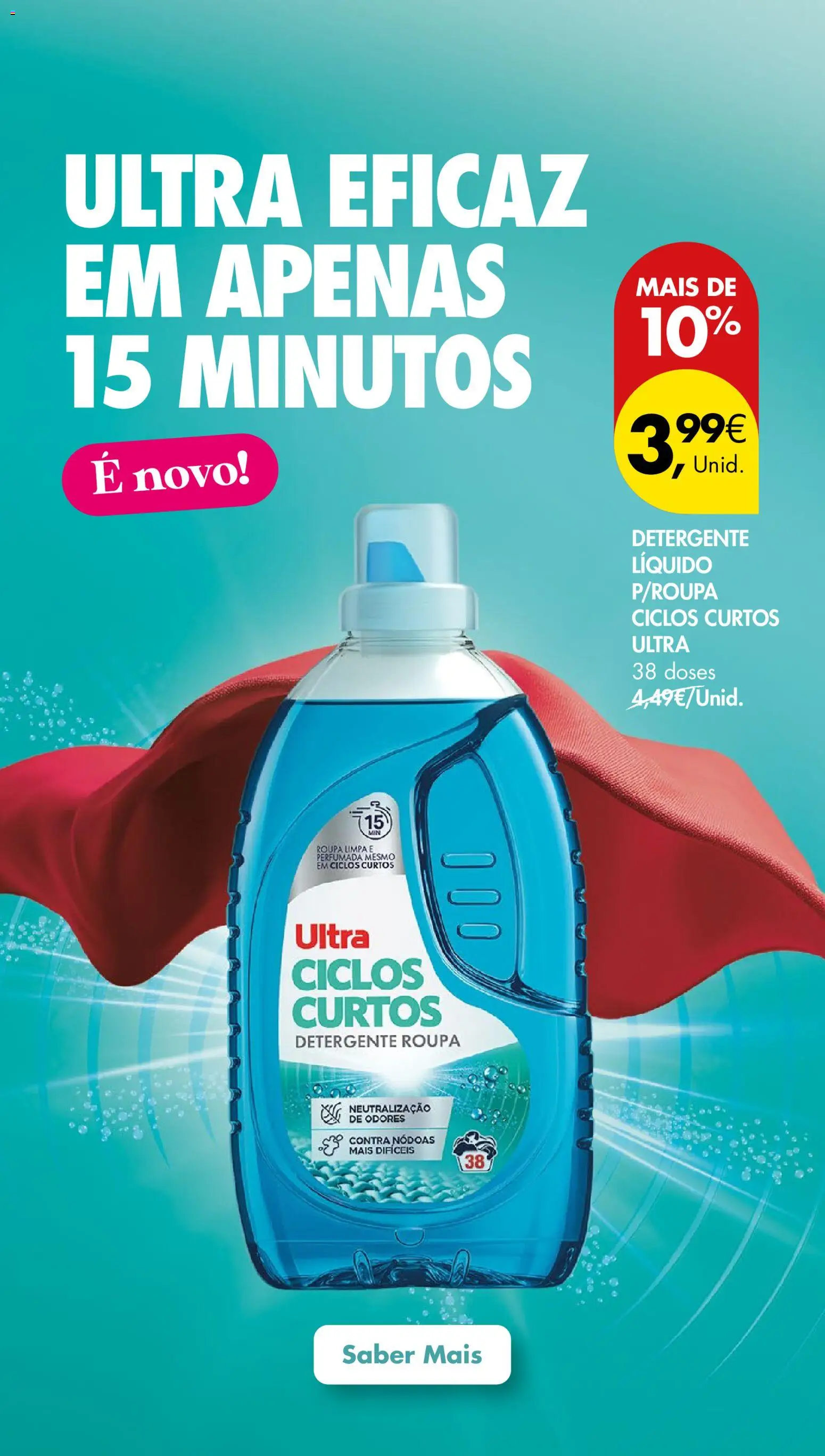 Pingo Doce Poupe este Fim de Semana │ válido de 22.05.2026 | Página: 18 | Produtos: Detergente