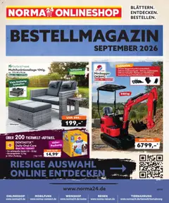 Norma Bestellmagazin September 2026 ab 01.09.2026 gültig