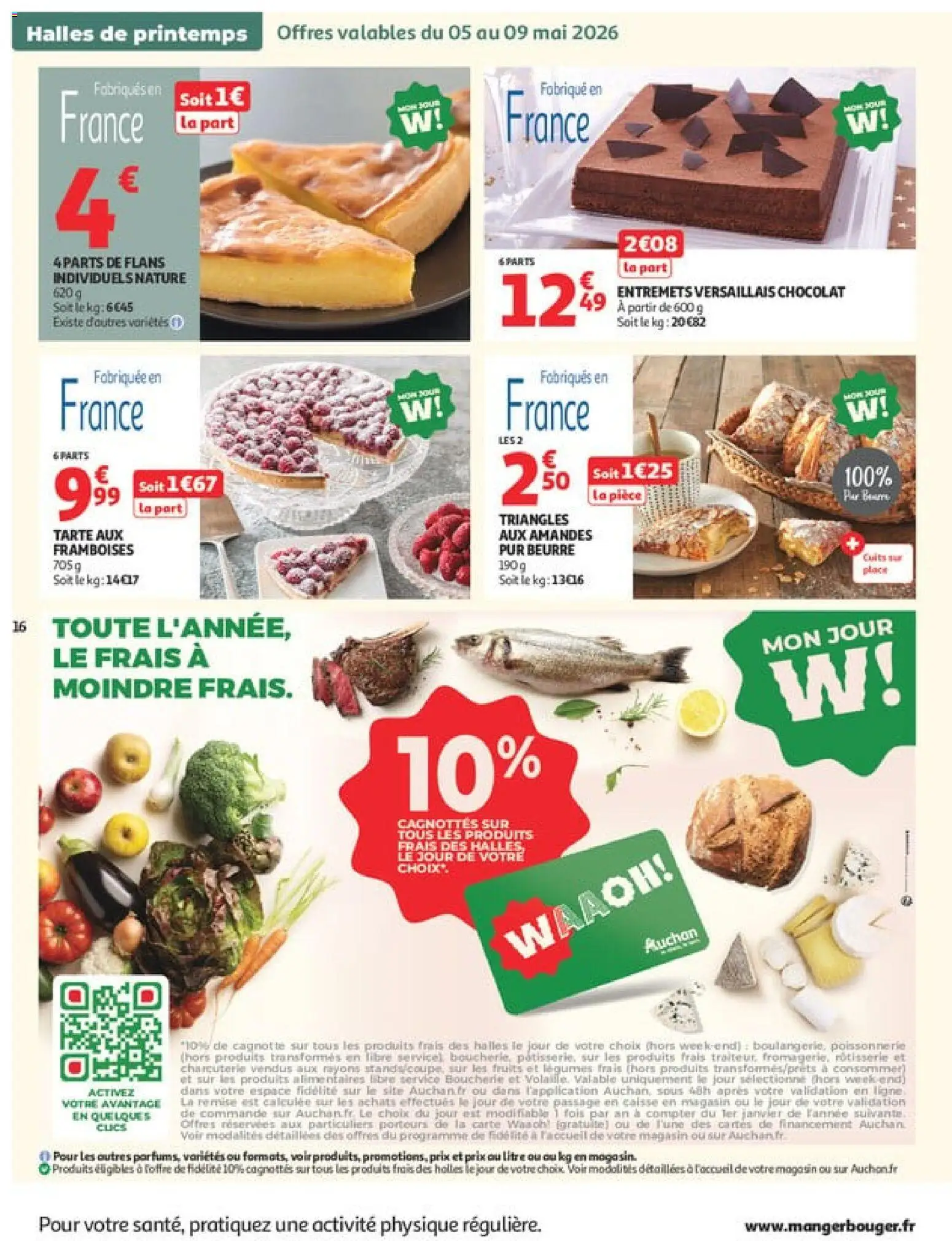 {H1} | Page: 16 | Produits: Chorizo, Lardons, Pizza, Porc