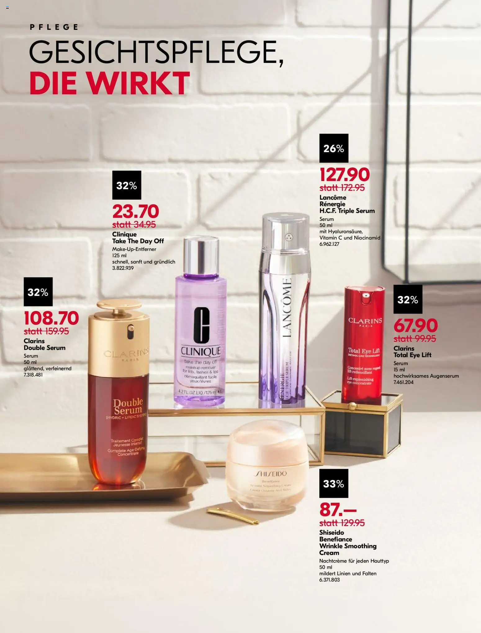 Import Parfumerie aktionen – gültig ab 17.09.2026 | Seite: 14 | Produkte: Serum, Nachtcreme, Augenserum