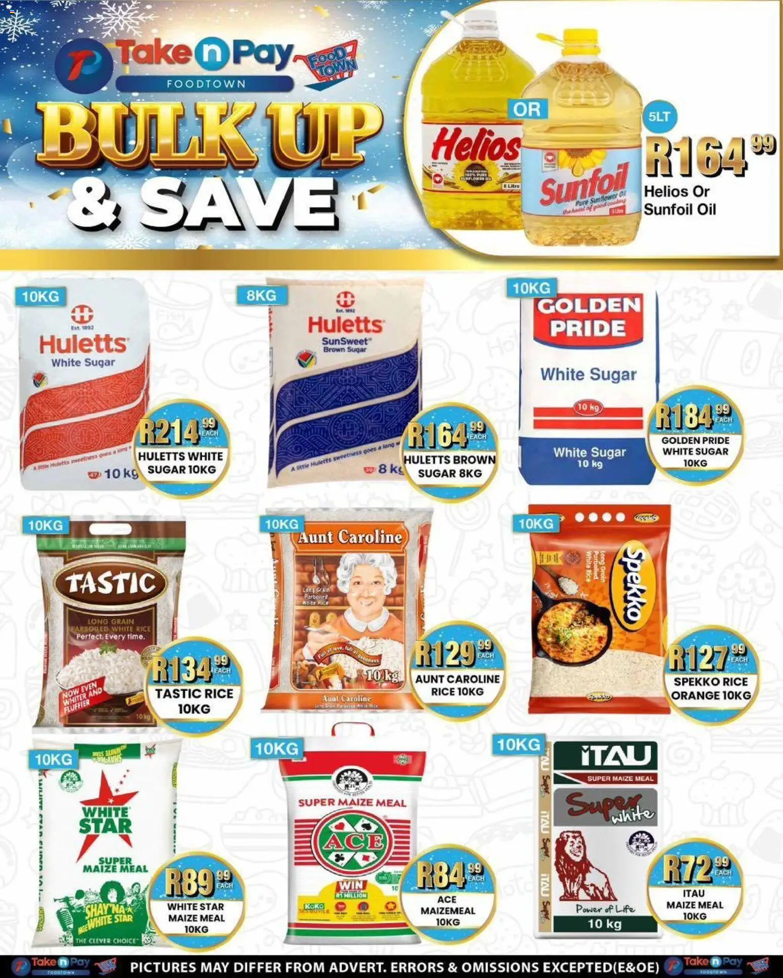 New Take n Pay catalogue – valid from 08.06.2026 | Page: 39 | Products: Maize meal, Oil, Rice, Sugar
