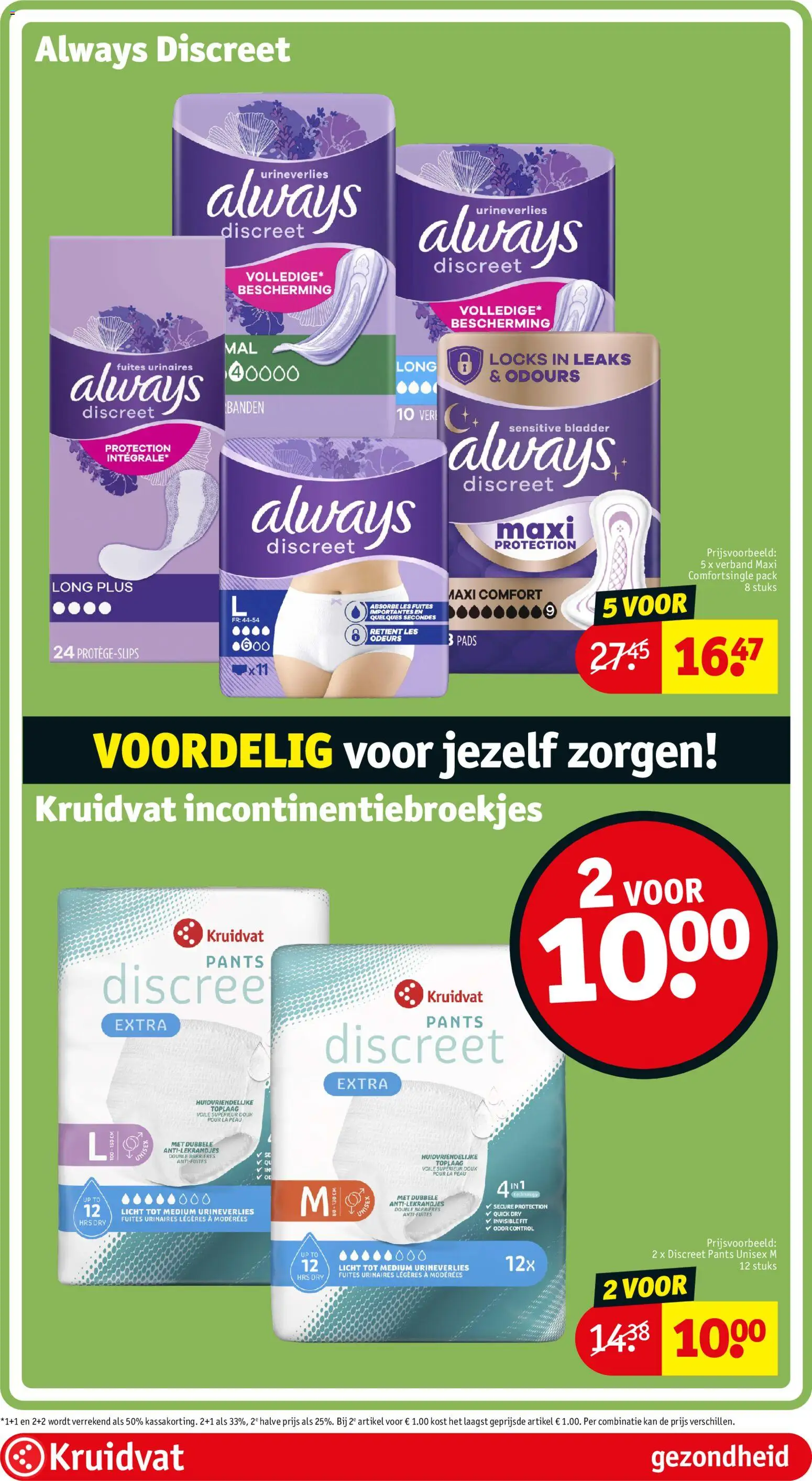 {H1} | Pagina: 64 | Producten: Verband, La, Pads, Kan
