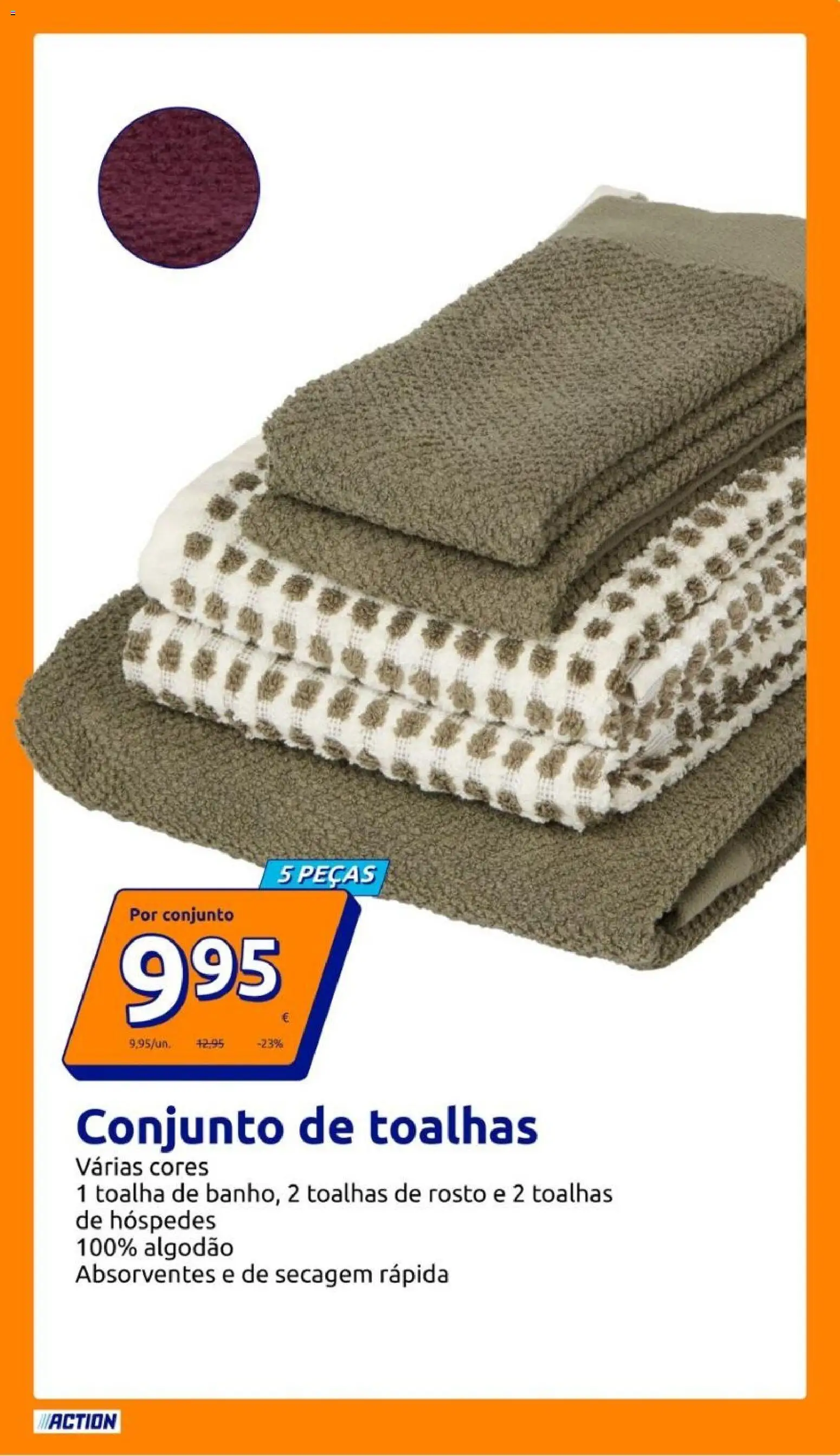 Action folheto │ válido de 19/08/2026 | Página: 17 | Produtos: Algodão
