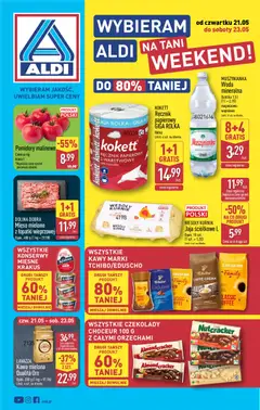 Pogląd oferty "Aldi gazetka - Oferta weekendowa" - ważna od 21.05.2026