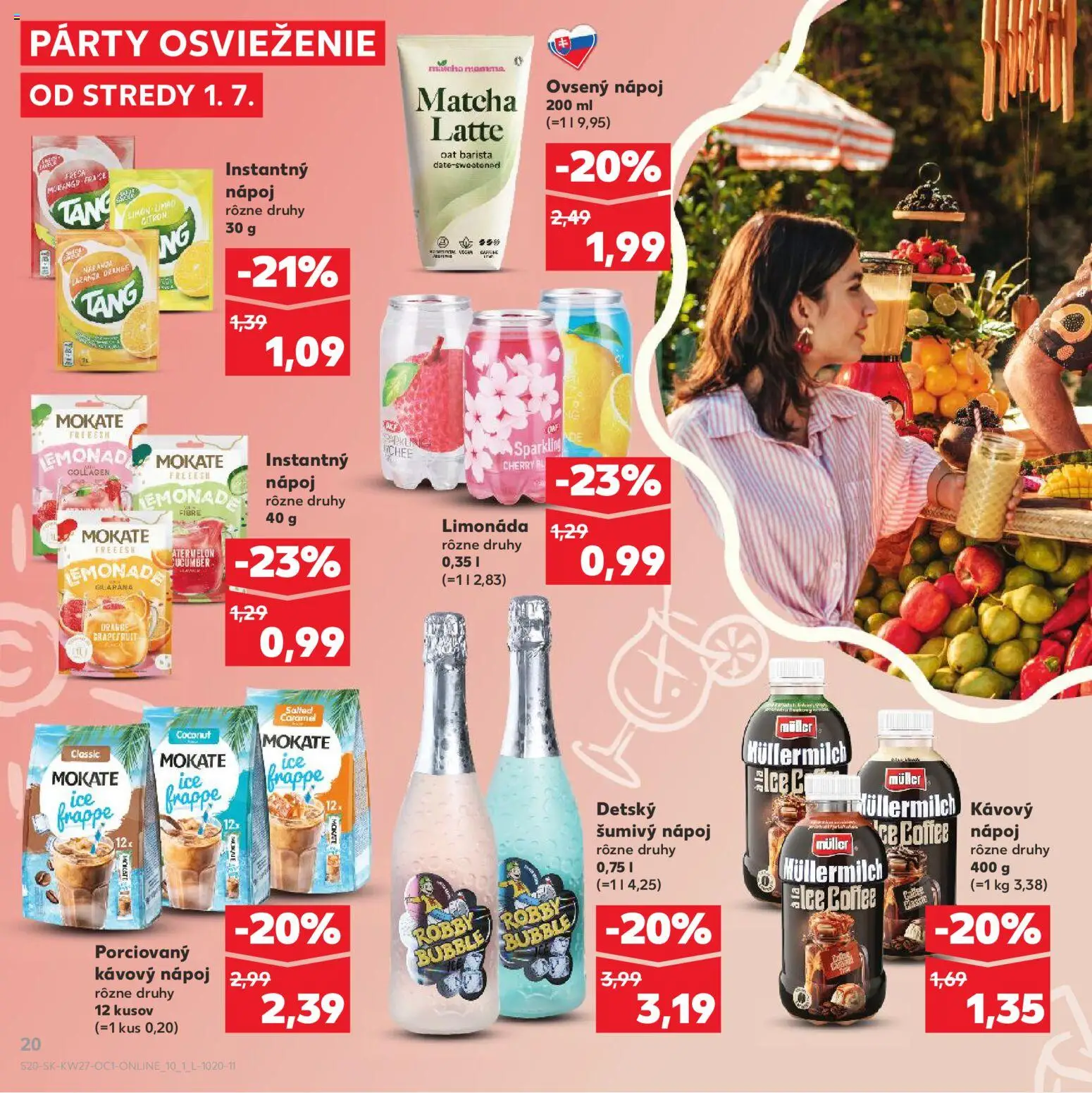 Kaufland SK akciós ujság - amely érvényes a következő dátumtól: 2026.07.01. | Oldal: 20 | Termékek: Grapefruit
