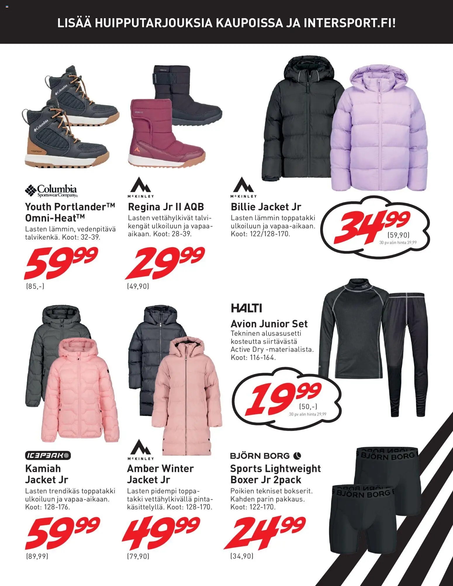 Intersport tarjoukset – voimassa 27/10/2026 alkaen | Sivu: 15 | Tuotteet: Takki, Toppatakki
