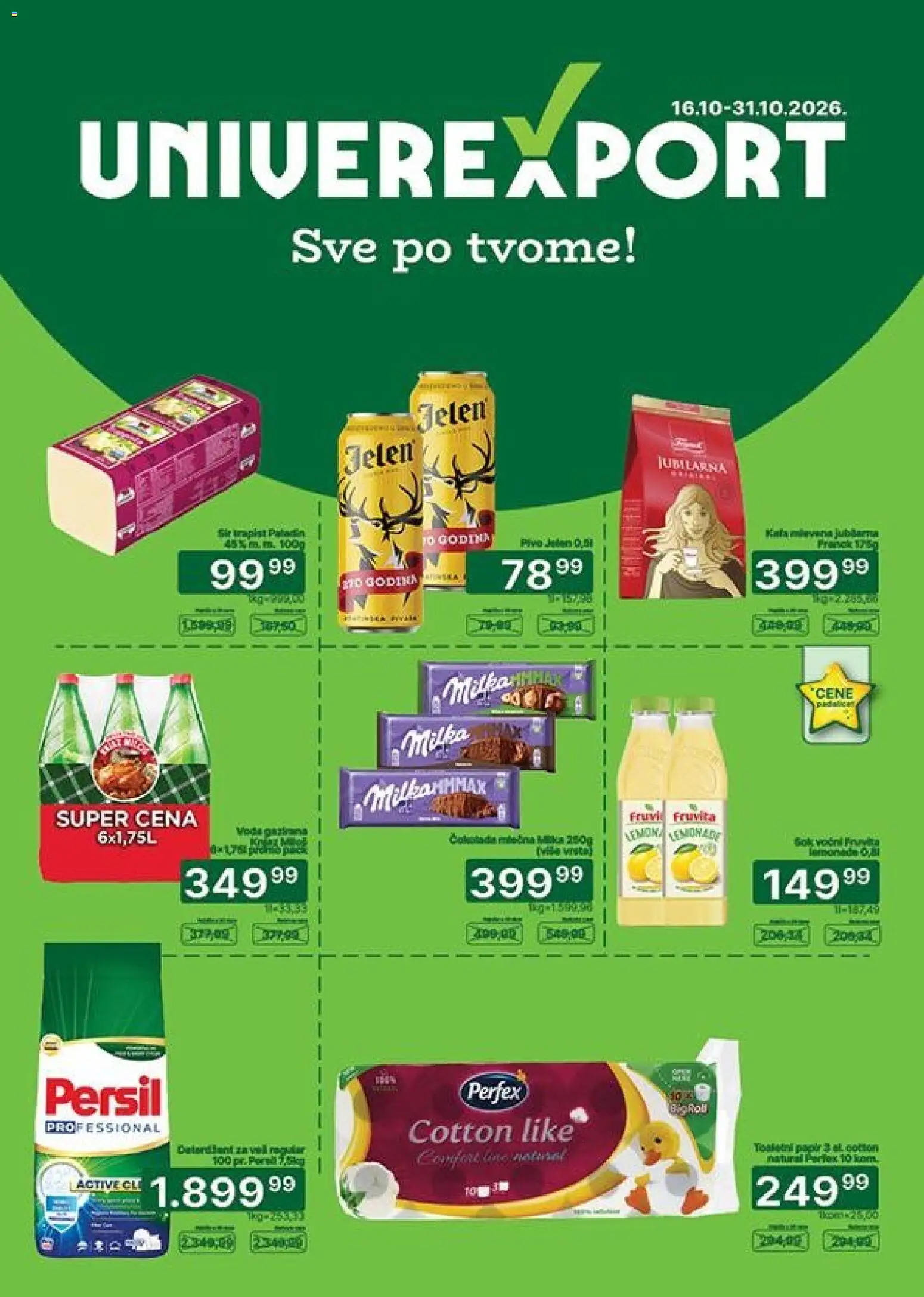 Univerexport katalog - važi od 16.10.2026 | Strana: 1