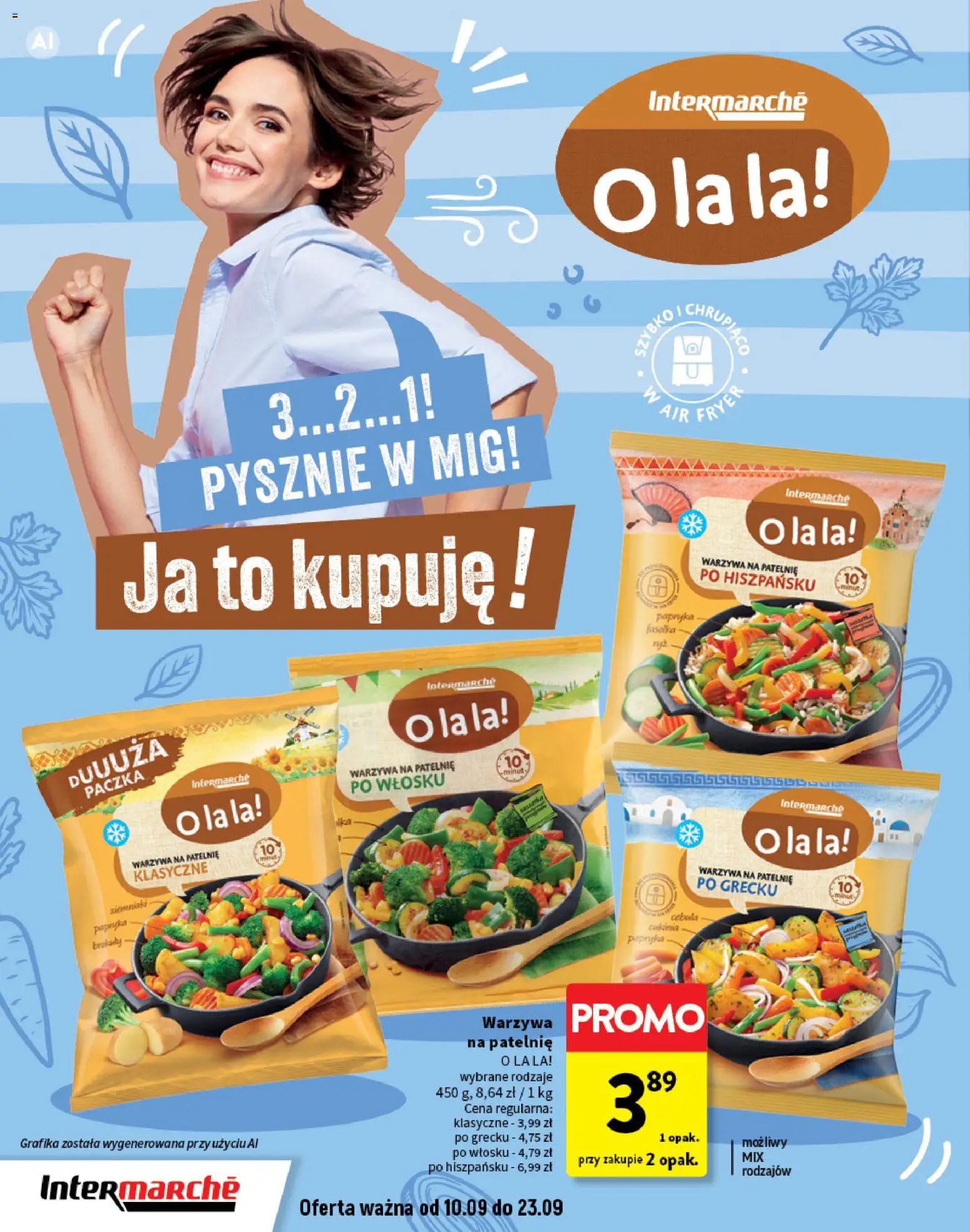 Intermarche gazetka - O La La! Ja to kupuję! od 10.09.2026 | Strona: 12 | Produkty: Warzywa na patelnie, Papryka, Patelnie, Warzywa