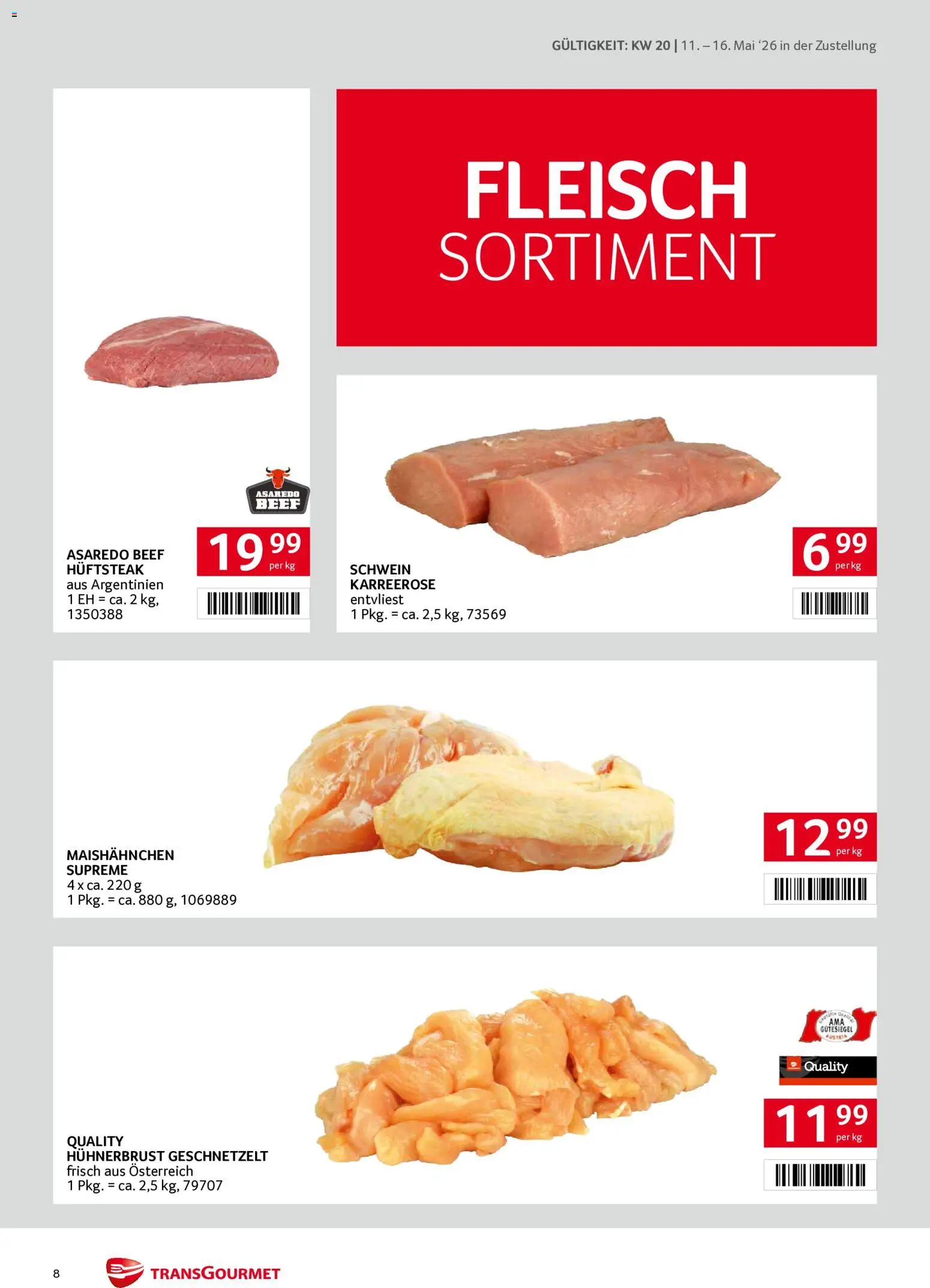 Transgourmet Zustellaktion gültig ab 11.05.2026 | Seite: 8