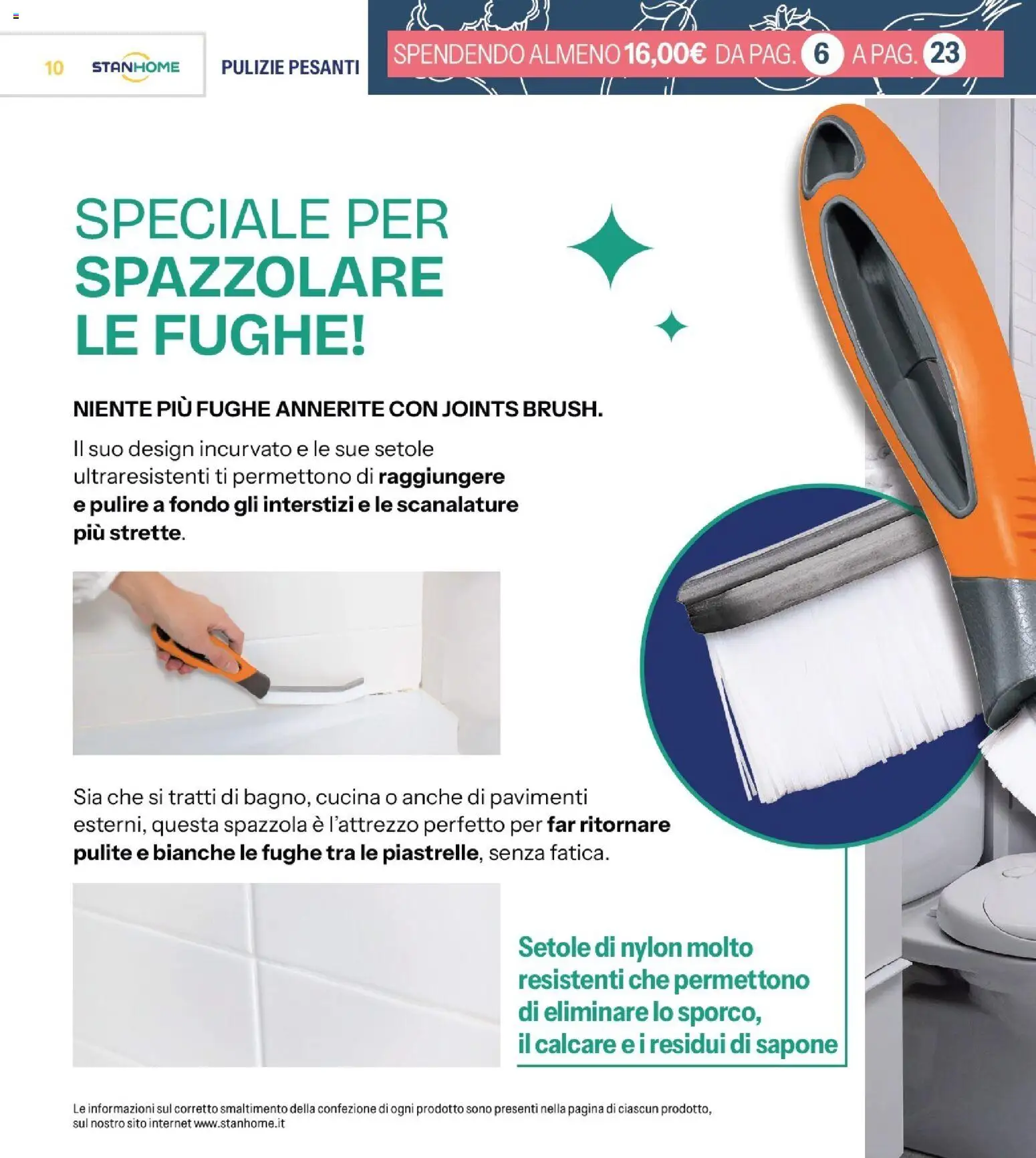 Volantino Stanhome del 20/10/2026 | Pagina: 10 | Prodotti: Tè, Anticalcare, Basso, Padella