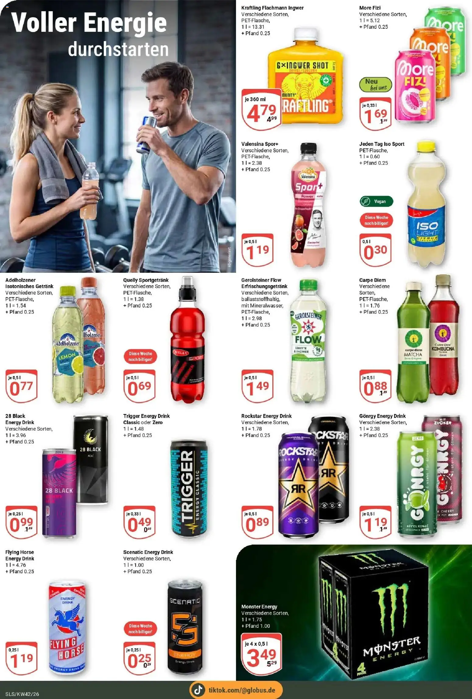 Globus Prospekt Saarlouis (ab 12.10.2026) » Angebote online | Seite: 19 | Produkte: Energy, Äpfel, Limette, Gerolsteiner