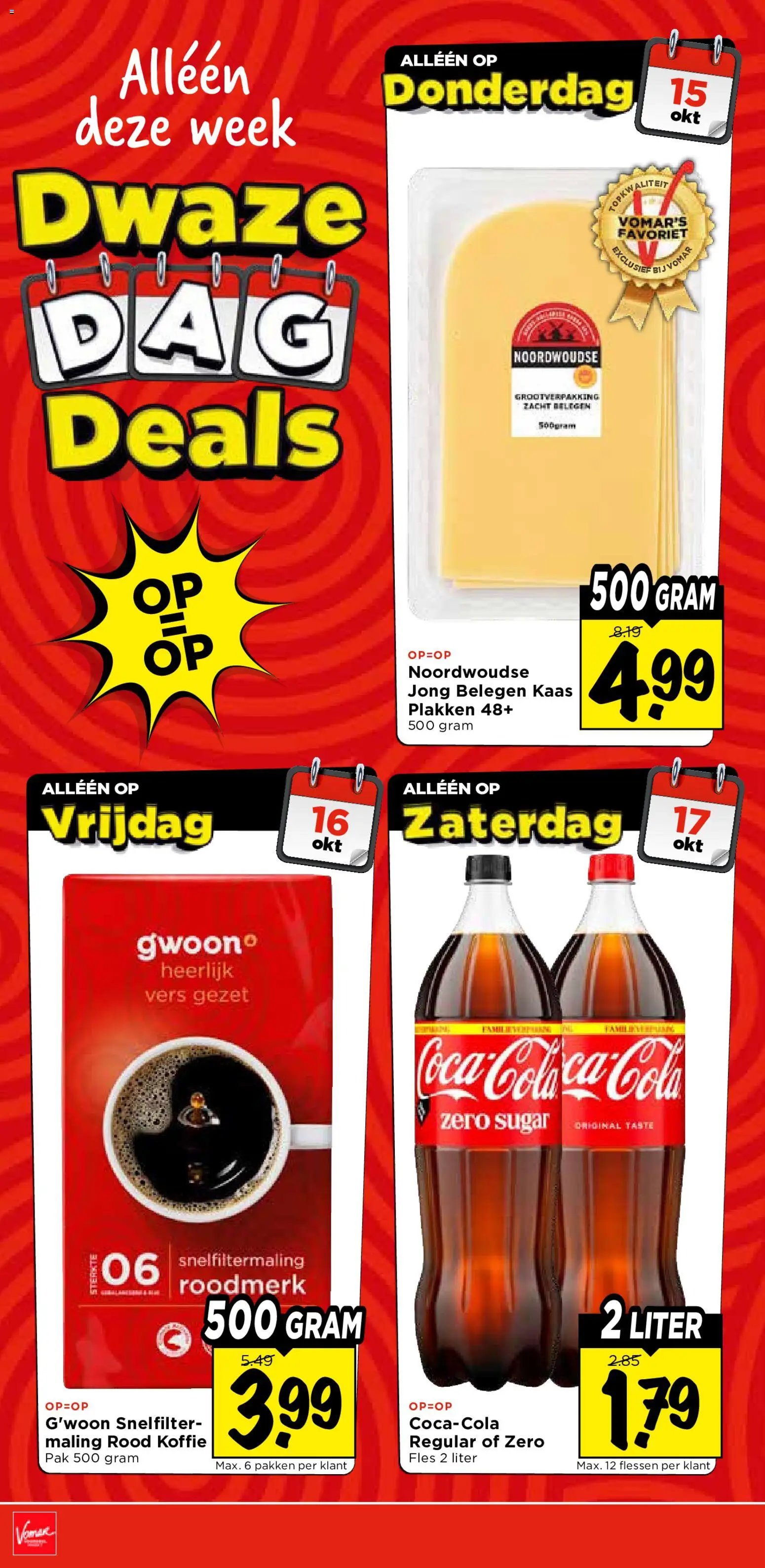 {H1} | Pagina: 8 | Producten: Kaas, Koffie, Fles, Coca Cola