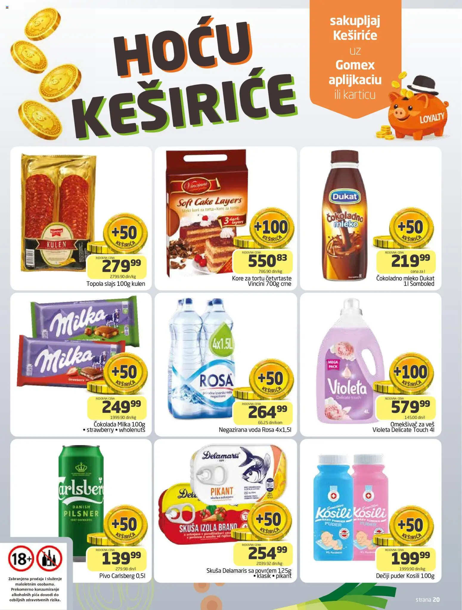 Gomex katalog - važi od 13.05.2026 | Strana: 1