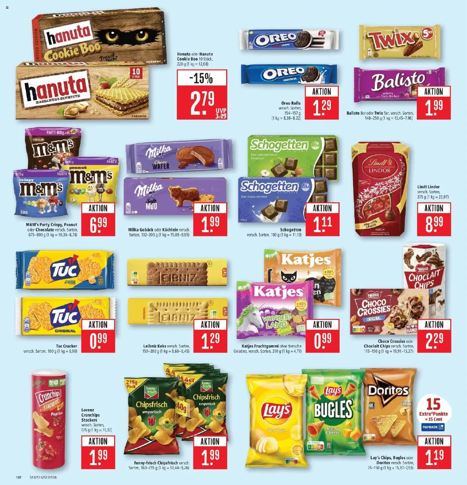 Marktkauf Prospekt Heidenheim (ab 12.10.2026) » Angebote online | Seite: 22 | Produkte: M&M's, Milka, Creme, Lindt