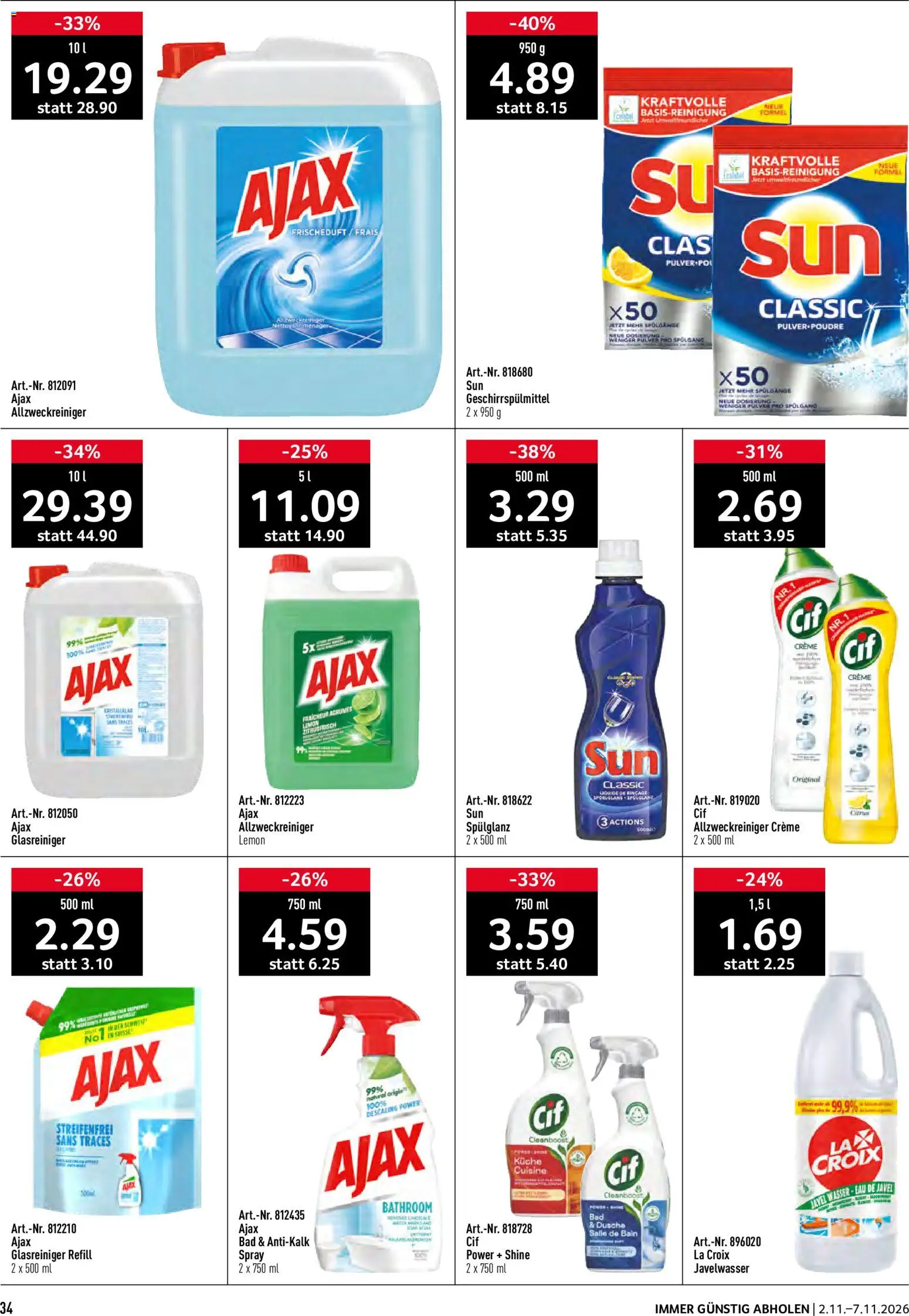 Prodega aktionen – gültig ab 02.11.2026 | Seite: 34