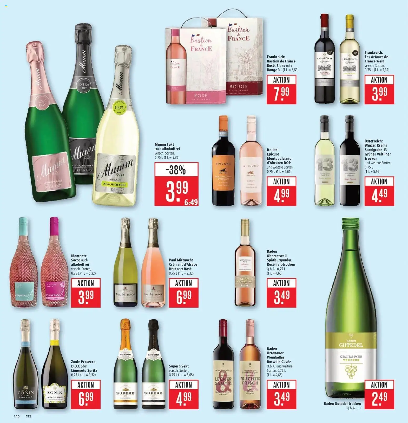 Marktkauf - Marktkauf: Wochenangebote – gültig ab 29.06.2026 | Seite: 30 | Produkte: Mumm sekt, Sprite, Rotwein, Sekt